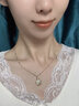 KZD胖東來不規(guī)則巴洛克珍珠項鏈女2025感毛衣鏈 金色巴洛 克珍珠老鳳 祥 曬單實拍圖