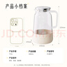 小熊（Bear）家用冷水壺高硼硅玻璃杯防燙硅膠底1.8L大容量涼水壺杯子廚房好物 曬單實(shí)拍圖