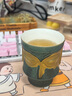 萬仟堂茶杯 陶瓷高檔辦公杯個(gè)人專用馬克杯功夫茶杯180ml 三星堆聯(lián)名 曬單實(shí)拍圖