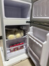 香雪海小冰箱迷你小型家用  冷藏冷凍兩用宿舍寢室出租房用二門雙門電冰箱節(jié)能省電 42S118E銀色 雙門一級(jí)能效 曬單實(shí)拍圖