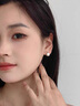 DAISY DREAM銀色金屬拉絲耳釘女2025新款爆款小眾獨(dú)特耳環(huán)輕奢高級感氣質(zhì)耳飾 銀色拉絲耳環(huán) 曬單實(shí)拍圖