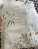 潔麗雅（Grace）100%純棉四件套新疆棉床上用品床單被套200*230cm1.5/1.8米床 曬單實(shí)拍圖