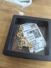 周六福足金999簡(jiǎn)約圓珠黃金手鏈女計價(jià)AA071295 約4.72g 16cm生日禮物 曬單實(shí)拍圖