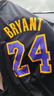 NBA VIBE湖人隊24號球衣23號密刺繡籃球服套裝背心運動訓練服的 黑色科比黑金刺繡套裝 XXL(170-190斤) 曬單實拍圖