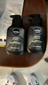 妮維雅（NIVEA）男士洗面奶保濕收縮毛孔深黑DEEP控油細(xì)致毛孔潔面雙支套裝 曬單實(shí)拍圖