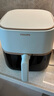 飛利浦（PHILIPS）家用多功能空氣炸鍋 透明可視化免翻面 金屬內(nèi)腔 大容量5升 燉烤炸焗一體 清涼暑假 HD9455 曬單實拍圖