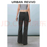 UR2025秋季新款女裝復(fù)古休閑蝴蝶結(jié)裝飾牛仔長褲UYY850044 中灰 25 曬單實拍圖