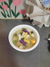 盛源來 三色年糕1斤 芝士年糕夾心拉絲 火鍋食材韓式年糕條 南瓜紫薯味 曬單實拍圖