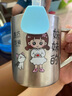 墨凜一家三口親子水杯家庭套裝304不銹鋼兒童卡通防摔牛奶杯子帶刻度 無蓋【弟弟】帶刻度  +(吸 300ml 曬單實拍圖