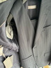 報喜鳥(niǎo)正裝條紋西服馬甲男士時(shí)尚內搭上衣EBM241235U灰藍48 曬單實(shí)拍圖