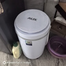 奧克斯（AUX）脫水機(jī)家用大容量不銹鋼甩干機(jī)甩干桶 小型宿舍公寓出租房單脫水甩干迷你脫水桶大家電器 10斤殺菌款【藍(lán)光殺菌不銹鋼桶+快速脫水干至9成】 曬單實(shí)拍圖