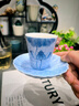 極素手繪藍(lán)蓮花品茗杯德化白瓷茶具茶杯喝茶小杯子個(gè)人專用主人杯單杯 _小盞杯【簡(jiǎn)裝】 55ml 55ml 曬單實(shí)拍圖