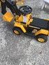 兒童挖掘機玩具車(chē)可坐人男孩女勾機挖土機可騎大號充電遙控工程車(chē) 電動(dòng)行駛+電挖臂+7A電瓶+推把 曬單實(shí)拍圖