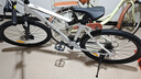 喜德盛（xds）山地車黑客380避震前叉21速變速鋁合金車架 白/黑色17 曬單實(shí)拍圖