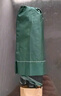 晴雨兩用umbrella超輕迷你口袋傘女防紫外線防曬黑膠扁五折傘遮陽 墨綠 手動 曬單實拍圖