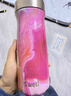 SWELL寬口保溫杯大容量不銹鋼戶外保溫男女水杯生日禮物 玫瑰瑪瑙470ml 曬單實拍圖