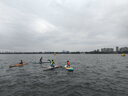 藍科SUP充氣槳板站立式漂流槳板競速沖浪板劃水板漿板船劃槳浮板水上 【熱銷第一】彩虹紫-贈6件套 曬單實拍圖