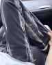 卡圖弛美式高街扎染牛仔褲男春秋季hiphop潮牌痞帥褲子百搭微喇vibe長(zhǎng)褲 黑色 XL 曬單實(shí)拍圖