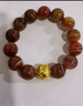 貝羅綺珠寶3d硬金999足金錢幣轉(zhuǎn)運珠金珠散珠子路路通黃金手鏈串珠男女 6毫米孔1.3毫米0.13-0.16克 曬單實拍圖