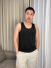 羅蒙3件冰絲背心男10A級抗菌夏季男士無痕薄款休閑運動打底衫跨欄 曬單實拍圖