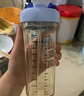 HEGEN海格恩吸管杯兒童水杯學(xué)飲杯奶瓶1-3-6歲直飲吸管嬰兒寶寶牛奶杯 【熱銷TOP】 吸管杯-莫蘭迪藍(lán) 曬單實拍圖