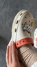 CROCS楊紫同款雪屋Clog卡駱馳洞洞鞋夏季運(yùn)動(dòng)鞋沙灘鞋高跟拖鞋涼鞋女鞋 209347-6WQ/泡泡紫 37-38 (230mm) 曬單實(shí)拍圖