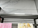 九牧（JOMOO）掛件套裝毛巾架衛(wèi)生間置物架免打孔太空鋁浴室掛件7件套9301150 曬單實拍圖