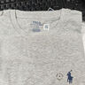 Polo Ralph Lauren拉夫勞倫夏新款輕奢高級(jí)男女同款衣服純棉圓領(lǐng)短袖T恤 710707087 005淺灰色 M 曬單實(shí)拍圖
