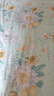 富安娜家紡床上四件套純棉 100%全棉床單 雙人加大床品 被套230*229cm 曬單實拍圖