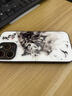耐度（NaiDu）適用于蘋(píng)果16/15promax手機(jī)殼iphone玻璃鏡頭保護(hù)套水墨十二生肖中國(guó)風(fēng)簡(jiǎn)約男女新款硅膠軟邊后殼 質(zhì)感黑【寅虎】 iPhone 16 Pro Max 曬單實(shí)拍圖