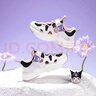 HELLOKITTY童鞋女童運(yùn)動(dòng)鞋庫(kù)洛米鏤空透氣框子鞋夏季透氣單網(wǎng)6821白黑紫34 曬單實(shí)拍圖