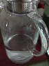 青蘋(píng)果耐熱冷水壺1.95升 可加熱茶水分離圍爐煮茶壺 大容量玻璃涼水壺  曬單實(shí)拍圖