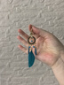 妙奕嘉新中式耳環(huán)女民族風(fēng)耳飾2025新款高級(jí)感小眾設(shè)計(jì)羽毛耳墜海邊度假 藍(lán)色羽毛民族風(fēng)耳環(huán)一對(duì) 曬單實(shí)拍圖