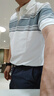 七匹狼短袖POLO衫夏季商務休閑T恤衫抗菌涼感上衣條紋涼感男裝百搭服飾 曬單實拍圖