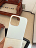 EasyAcc適用蘋(píng)果iphone16promax手機(jī)殼16/pro/Plus兼容magsafe磁吸防摔素皮散熱保護(hù)套高級(jí)感簡(jiǎn)約輕奢款 【靜奢甄皮-白晝】高級(jí)甄皮/細(xì)膩觸感/強(qiáng)磁吸附 iPhone16 曬單實(shí)拍圖