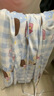 果殼（Gukoo）睡裙女夏季新款派對(duì)小狗純棉格紋女士家居服吊帶睡裙 海水藍(lán) L  曬單實(shí)拍圖