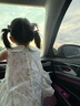 戴維貝拉（DAVE＆BELLA）2025新款夏裝女童連衣裙洋氣兒童背心裙甜美女寶寶裙子小童公主裙 白底印花【現(xiàn)貨】 110 cm（建議身高100-110cm） 曬單實(shí)拍圖