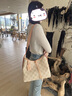 GUSKI包包女包2025新款奢侈品牌女士手提包斜挎包七夕情人節(jié)禮物送女友 杏色【禮盒裝】 曬單實(shí)拍圖