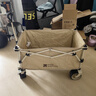 牧高笛（MOBIGARDEN）營地車 戶外露營四向?qū)捿喛蓜x車大容量推車 NX23689007 和風(fēng)沙 曬單實拍圖