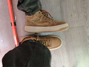 駱駝男鞋冬季新款透氣增高耐磨抓地復古休閑高幫鞋 G15W046049 卡其 42 曬單實(shí)拍圖