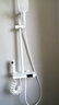 恒潔衛浴恒溫淋浴花灑套裝全銅家用室衛生間槍灰淋雨增壓沐浴噴頭 Y88白色恒溫款 曬單實(shí)拍圖
