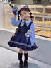 G.DUCKKIDS小黃鴨公主裙女童連衣裙子秋裝瘋狂動物城服裝兒童朱迪尼克洛麗塔 朱迪連衣裙+領(lǐng)帶 110 建議4~5歲【100-110cm】cm 曬單實拍圖