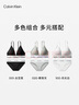 Calvin Klein內(nèi)衣【七夕禮盒明星同款摩登引力帶】女士ck無(wú)鋼圈三角文胸QF5650 100-月光白 M 曬單實(shí)拍圖
