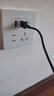 國際電工20W快充USB插座86型開關(guān)面板墻壁電源手機(jī)充電Type-c家用五孔插座 五孔2.1A快充USB+type-c【白色】 曬單實(shí)拍圖