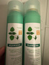 康如（KLORANE）蕁麻控油免洗噴霧150ml*2 強力控油 頭發(fā)蓬松干發(fā)噴霧 曬單實拍圖