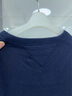 TOMMY HILFIGER【棉羊絨混紡】25新款秋冬男圓領(lǐng)內搭純色絨感針織毛衣05278 藏青色DW5 M （推薦：135-150斤） 曬單實(shí)拍圖