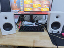 漫步者（EDIFIER）MR4 有源監聽(tīng)2.0音箱  HIFI音質(zhì) 多媒體電腦電視音響 桌面音響 白色 七夕情人節禮物 曬單實(shí)拍圖