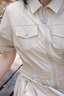 FILA 斐樂(lè )官方女裝梭織工裝連衣裙2025夏季新款時(shí)尚涼感防曬收腰裙子 荒草卡其-LK XL 175/92A/XL 曬單實(shí)拍圖