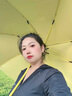 愛上雨超大號雙人傘防暴雨德國品質(zhì)長柄加厚加固抗風暴雨專用直桿傘男士 防水套120CM直柄-配色傘架-黑黃 曬單實拍圖
