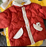 巴拉巴拉童裝兒童羽絨服男童女童保暖外套小童寶寶冬裝潮 鐵銹紅61003 100cm 曬單實拍圖
